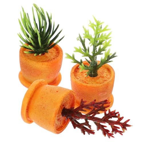DIKACA 12pcs Mini -topfpflanzen Miniatur Künstliche Pflanze Tiny Bonsai Model Dolls House Bonsai Pflanze DIKACA 12pcs Mini -topfpflanzen Miniatur Künstliche Pflanze Tiny Bonsai Model Dolls House Bonsai Pflanze von DIKACA