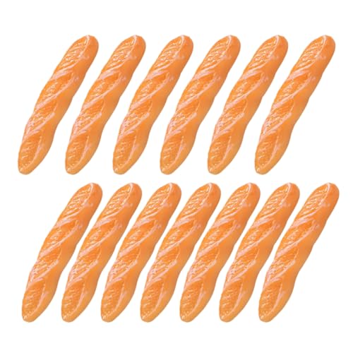 DIKACA 13 Teiliges Mini Brotmodell Set Resin Brot Dekorationen Für Puppenhäuser Realistische Backwaren Für Kreative Miniatur Szenen Perfekte Ergänzung Für Bastelprojekte Und von DIKACA