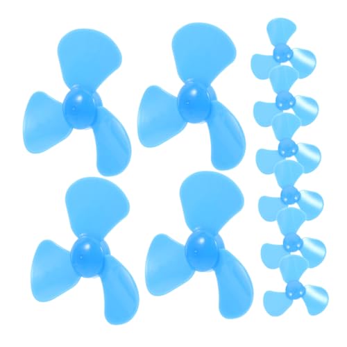 DIKACA 15 Stück Mini -Motor Kleiner Motor Lüfter Ventilatorflügel Miniatur Mikro DIY-Bastelventilatorblätter Plastik Blau DIKACA 15 Stück Mini -Motor Kleiner Motor Lüfter Ventilatorflügel Miniatur Mikro DIY-Bastelventilatorblätter Plastik Blau von DIKACA