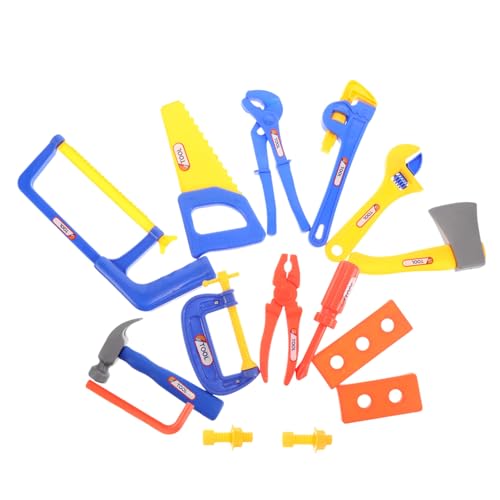 DIKACA 15 Stück Teiliges Werkzeugset für Werkzeugkasten mit Bohrmaschine Rollenspiel für Jungen und Jahren Kreatives Lernspielzeug für Kleine Handwerker Sicheres und Leicht Tragbares DIKACA 15 Stück Teiliges Werkzeugset für Werkzeugkasten mit Bohrmaschine Rollenspiel für Jungen und Jahren Kreatives Lernspielzeug für Kleine Handwerker Sicheres und Leicht Tragbares von DIKACA