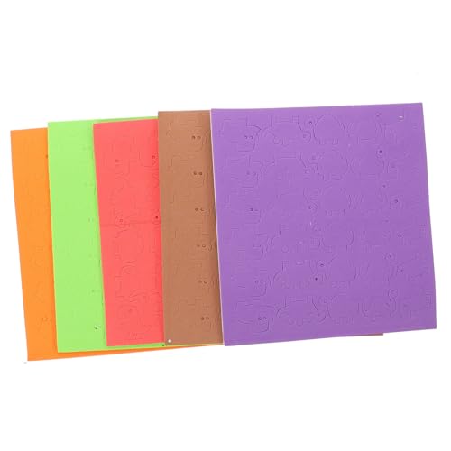 DIKACA 150 Blatt scheckheft scrapbbok Sticker die Dino klebezettel Set Aufkleber Selbstklebende Aufkleber Etiketten Klebstoffpatches große Aufkleber Klebstoff Patch Eva von DIKACA