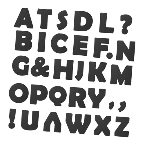 DIKACA 150 Stück Glitzerbriefkartenpapier Briefpapier Werbebriefe für Tassen Buchstaben für die Wand im Klassenzimmer Ersatzbuchstaben für die Brieftafel Buchstabenausschnitte Schwarz DIKACA 150 Stück Glitzerbriefkartenpapier Briefpapier Werbebriefe für Tassen Buchstaben für die Wand im Klassenzimmer Ersatzbuchstaben für die Brieftafel Buchstabenausschnitte Schwarz von DIKACA