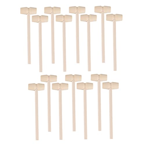 DIKACA 15St Kleiner Hammer Hammer Werkzeug für Kinderzimmer- Educational Toys basteln für Safe Toy kleine Holzhämmer, die hämmern Hölzern DIKACA 15St Kleiner Hammer Hammer Werkzeug für Kinderzimmer- Educational Toys basteln für Safe Toy kleine Holzhämmer, die hämmern Hölzern von DIKACA