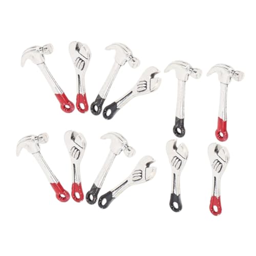 DIKACA 16 Stück Puppenhaus-autoreparaturwerkzeuge Miniaturwerkzeuge Für Puppenhauszubehör Für Puppenhaus Für Puppenhaus-miniaturen Aluminiumlegierung DIKACA 16 Stück Puppenhaus-autoreparaturwerkzeuge Miniaturwerkzeuge Für Puppenhauszubehör Für Puppenhaus Für Puppenhaus-miniaturen Aluminiumlegierung von DIKACA