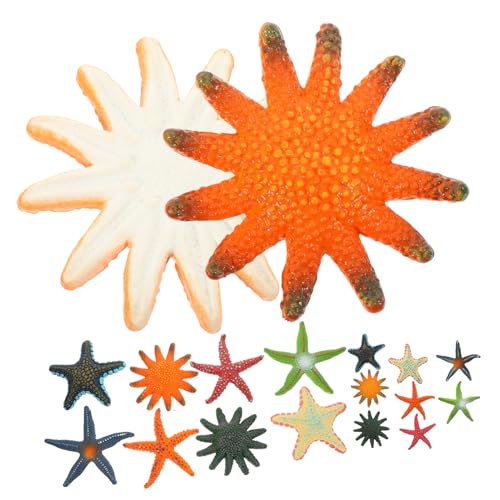 DIKACA 16 Stück Sea Life- Meerestiere Seesternfigur Tauchspielzeug Meeresspielzeug Für Zartes Kinderspielzeug Meereslebewesen Desktop-seestern- Weichkleber DIKACA 16 Stück Sea Life- Meerestiere Seesternfigur Tauchspielzeug Meeresspielzeug Für Zartes Kinderspielzeug Meereslebewesen Desktop-seestern- Weichkleber von DIKACA