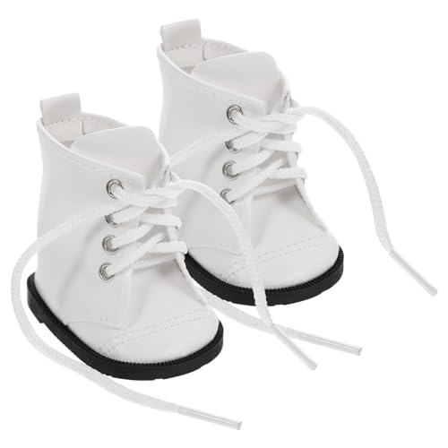 DIKACA 1Paar Puppen Schuhe PU Boots Für Stiefel Zubehör Dekorative Puppenschuhe Für Puppen Puppenbekleidung DIKACA 1Paar Puppen Schuhe PU Boots Für Stiefel Zubehör Dekorative Puppenschuhe Für Puppen Puppenbekleidung von DIKACA