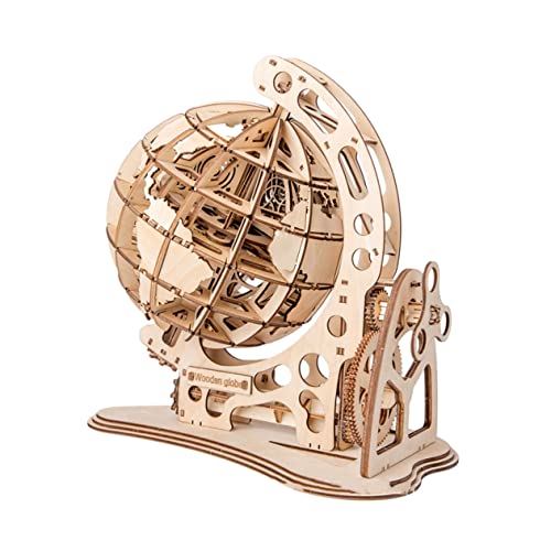 DIKACA 1Pc Schmuck Dekoration Bausteine ​​Vintage Wohnkultur Ornament 3D Montage Holz Handwerk Bambus von DIKACA