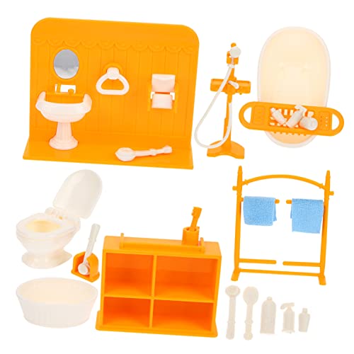 DIKACA 1Satz Badezimmer Für Puppenhaus Badewanne Und Toilette Mini Möbel Zubehör Für Für Mikro Landschaftsdekoration DIKACA 1Satz Badezimmer Für Puppenhaus Badewanne Und Toilette Mini Möbel Zubehör Für Für Mikro Landschaftsdekoration von DIKACA