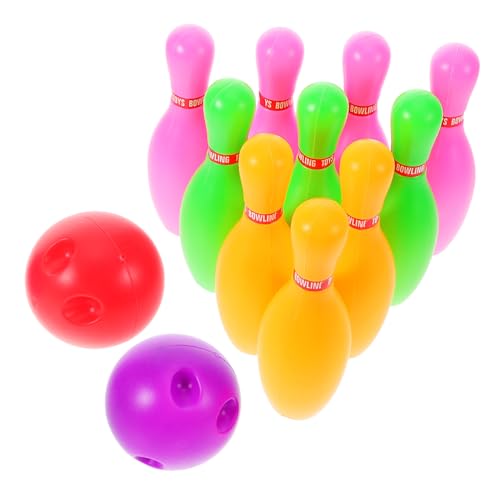 DIKACA 1Satz Bowling Set für Farbenfrohe Pins und Kugeln Interaktives Koordination und Motorik für Innenräume Kindergärten und Zuhause DIKACA 1Satz Bowling Set für Farbenfrohe Pins und Kugeln Interaktives Koordination und Motorik für Innenräume Kindergärten und Zuhause von DIKACA