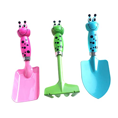 DIKACA 1Satz Cartoon Gartenwerkzeugen Für Teiliges Sandspielzeug Mit Rechen Für Gartenarbeit Und Spaß Im Freien Für Jungen Vorschulalter DIKACA 1Satz Cartoon Gartenwerkzeugen Für Teiliges Sandspielzeug Mit Rechen Für Gartenarbeit Und Spaß Im Freien Für Jungen Vorschulalter von DIKACA