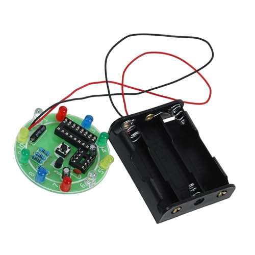 DIKACA 1Satz DIY Elektronik Bausatz mit Kleinen Glühbirnen Experimentier für Interaktive Spiele Wie Gewinnspielautomaten und Elektronische Lötfähigkeiten Verbessern DIKACA 1Satz DIY Elektronik Bausatz mit Kleinen Glühbirnen Experimentier für Interaktive Spiele Wie Gewinnspielautomaten und Elektronische Lötfähigkeiten Verbessern von DIKACA