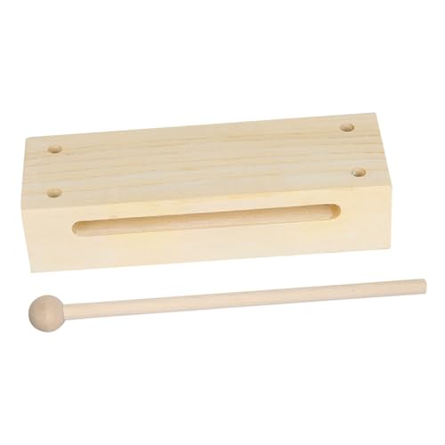 DIKACA 1Satz Holz Percussion Instrument Doppelseitige Rhythmus Blöcke für Orff Musikinstrument aus Buchenholz Kreatives Musikspielzeug Konzentration und Entwicklung DIKACA 1Satz Holz Percussion Instrument Doppelseitige Rhythmus Blöcke für Orff Musikinstrument aus Buchenholz Kreatives Musikspielzeug Konzentration und Entwicklung von DIKACA