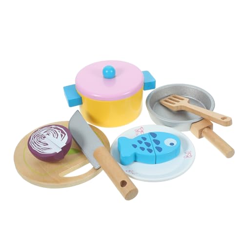 DIKACA 1Satz Küchen Kochgeschirr Spielset aus Kreatives Küchenspielzeug für Fördert Fantasie und Kreativität Rollenspiel für Kleine Teiliges Set mit Töpfen DIKACA 1Satz Küchen Kochgeschirr Spielset aus Kreatives Küchenspielzeug für Fördert Fantasie und Kreativität Rollenspiel für Kleine Teiliges Set mit Töpfen von DIKACA