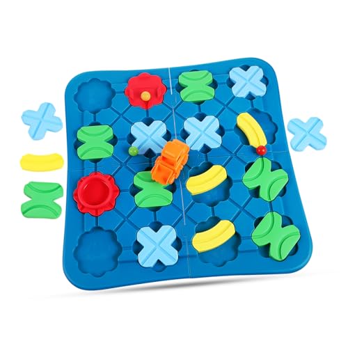 DIKACA 1Satz Logisches Brettspielspielzeug für Kreatives Straßenbau Labyrinth Puzzle aus Robustem für Eltern Junge Mädchen Interaktion Ab Jahren Fördert Kreativität und Sicheres DIKACA 1Satz Logisches Brettspielspielzeug für Kreatives Straßenbau Labyrinth Puzzle aus Robustem für Eltern Junge Mädchen Interaktion Ab Jahren Fördert Kreativität und Sicheres von DIKACA