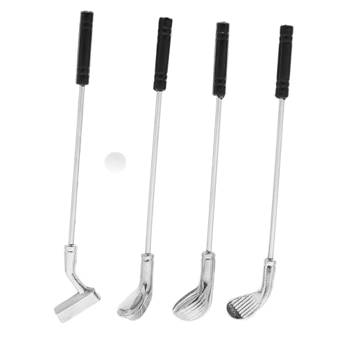 DIKACA 1Satz Maßstab Golfclubs mit Ball Realistisches Zubehör für Mini Häuser Langlebig und Perfektes für Sammler DIKACA 1Satz Maßstab Golfclubs mit Ball Realistisches Zubehör für Mini Häuser Langlebig und Perfektes für Sammler von DIKACA