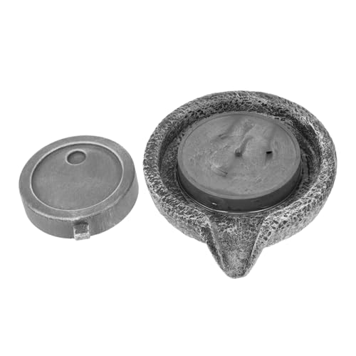 DIKACA 1Satz Mini Wassermühle Modell DIY Mikro Szene Layout Ornament Aus Hochwertigem Harz Für Fotografie Und Gartendekoration Langlebig Und Leicht Zu Platzieren von DIKACA