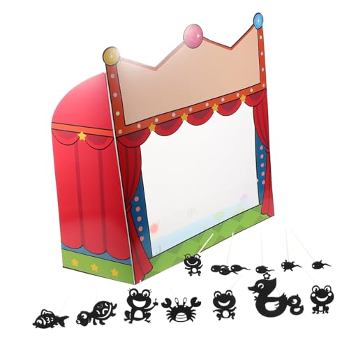 DIKACA 1Satz Schattenpuppen für DIY Puppenbühne mit Fingerfamilienpuppen Pädagogisches Lernspielzeug für Kindergarten Kreative Requisiten für Geschichtenerzählen DIKACA 1Satz Schattenpuppen für DIY Puppenbühne mit Fingerfamilienpuppen Pädagogisches Lernspielzeug für Kindergarten Kreative Requisiten für Geschichtenerzählen von DIKACA