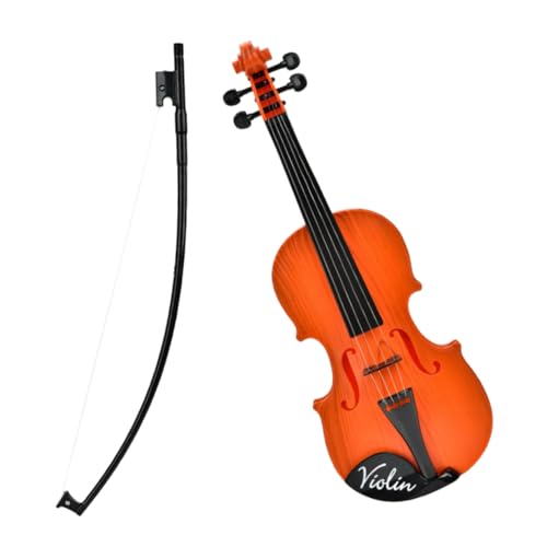 DIKACA 1Satz Simuliertes Musikspielzeug Geigen mit Verstellbaren Saiten Tragbar und Leicht für Musikinteressierte Fördert Musikalische Fähigkeiten und Kreatives DIKACA 1Satz Simuliertes Musikspielzeug Geigen mit Verstellbaren Saiten Tragbar und Leicht für Musikinteressierte Fördert Musikalische Fähigkeiten und Kreatives von DIKACA