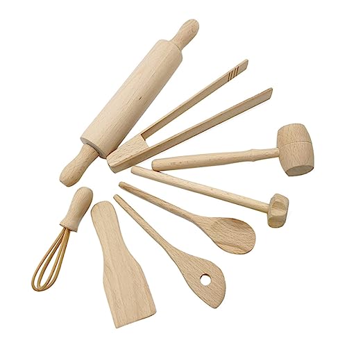 DIKACA 1Satz Teiliges Holz Küchengeschirr Spielzeugset Für Rollenspiele Holzkinderspielzeug Für Kreative Küchenerlebnisse Im Play House DIKACA 1Satz Teiliges Holz Küchengeschirr Spielzeugset Für Rollenspiele Holzkinderspielzeug Für Kreative Küchenerlebnisse Im Play House von DIKACA