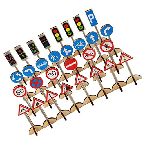DIKACA 1Satz Verkehrszeichen für Teiliges Lernspielzeug für Frühkindliche Verkehrserziehung Stabiles Material für Kreative Spielszene Realistische Farben und Designs DIKACA 1Satz Verkehrszeichen für Teiliges Lernspielzeug für Frühkindliche Verkehrserziehung Stabiles Material für Kreative Spielszene Realistische Farben und Designs von DIKACA