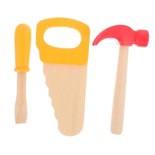 DIKACA 1Satz Werkzeugspielzeug Set Teiliges Holzspielzeug mit Hammer Schraubendreher und Säge Simulationstools für Kreative Spiele Fördert Hand Augen Koordination und Motorische DIKACA 1Satz Werkzeugspielzeug Set Teiliges Holzspielzeug mit Hammer Schraubendreher und Säge Simulationstools für Kreative Spiele Fördert Hand Augen Koordination und Motorische von DIKACA