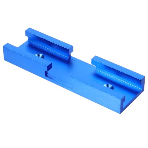 DIKACA 1Stk Verbinder Kleiner Reagenzglasständer Reagenzglashaltergestell Kabel Track Connector Schienenverbindungselement Holzbearbeitungswerkzeug Holzbearbeitungs-DIY-Requisite Blue von DIKACA