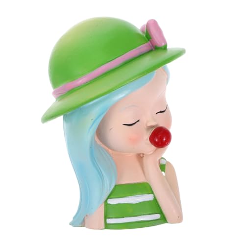 DIKACA 1Stk mädchen puppe dekoration Ballon Tortendeko für Dame Figur Statue kinderzimmerdeko room decoration Kuchen-Skulptur-Ornamente Partyzubehör Harz Sky-blue DIKACA 1Stk mädchen puppe dekoration Ballon Tortendeko für Dame Figur Statue kinderzimmerdeko room decoration Kuchen-Skulptur-Ornamente Partyzubehör Harz Sky-blue von DIKACA