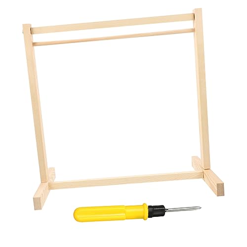 DIKACA 1Stück Holz Puppenkleiderständer Für Babypuppen Kleiderhalter Aus Hochwertigem Material Für Puppenzubehör Und Spielzeugorganisation Sorgt Für Ordnung Im Kinderzimmer von DIKACA