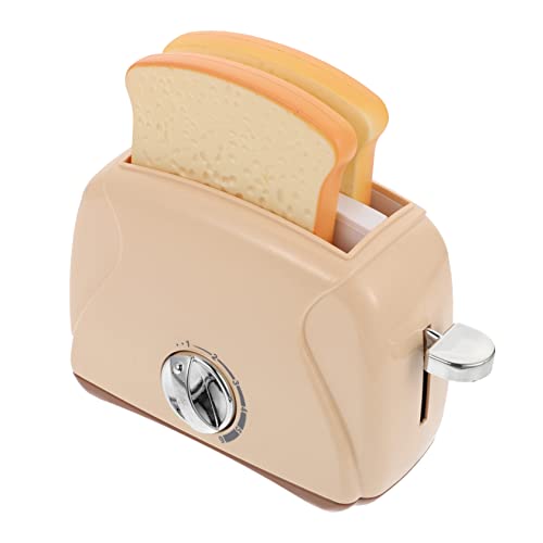 DIKACA 1Stück Mini Toaster für Lustiges für Hausversorgung Robustes Design Fördert Kreatives Lernen Leicht und Tragbar für Kreative Rollenspiele von DIKACA