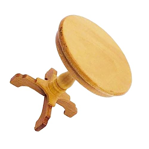 DIKACA 1stk Runder Tisch Runder Tisch Miniaturschmuck Miniatur-esstisch Runden Mini-rundtischmodell Puppenhausmöbel Miniatur-puppenstubenmöbel Holztischverzierung Yellow Hölzern DIKACA 1stk Runder Tisch Runder Tisch Miniaturschmuck Miniatur-esstisch Runden Mini-rundtischmodell Puppenhausmöbel Miniatur-puppenstubenmöbel Holztischverzierung Yellow Hölzern von DIKACA