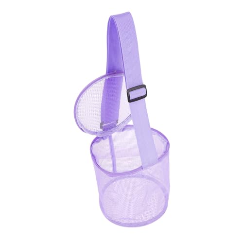 DIKACA 1stk Shell-Tasche Für Reisetaschen Für Mesh-Strandtasche Für Muscheln Kinderspielzeug Praktische Muscheltasche Große Strandtaschen Kleine Schatztruhe Puffer Violett PVC DIKACA 1stk Shell-Tasche Für Reisetaschen Für Mesh-Strandtasche Für Muscheln Kinderspielzeug Praktische Muscheltasche Große Strandtaschen Kleine Schatztruhe Puffer Violett PVC von DIKACA