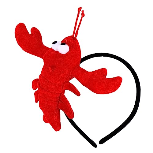 DIKACA 1stk -krabbenkopf-schnalle Weihnachtsstirnbänder Plüsch-tierhaarband Krabben- -stirnbänder Kapitän Kostüm Mütze Krabben-stirnband Hummerhut Stoff Zubehör Weihnachten Fräulein DIKACA 1stk -krabbenkopf-schnalle Weihnachtsstirnbänder Plüsch-tierhaarband Krabben- -stirnbänder Kapitän Kostüm Mütze Krabben-stirnband Hummerhut Stoff Zubehör Weihnachten Fräulein von DIKACA
