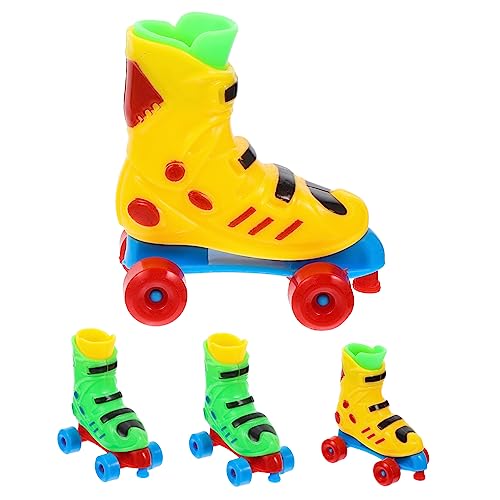 DIKACA 2 Paar Kompaktes Skate- Finger-Skate-Modell Skate-Modell Lernen Sportspielzeug Mit Fingerspitzen Fingerspielzeug Finger-Skate- Fingerskate Fingerrollschuh Plastik von DIKACA