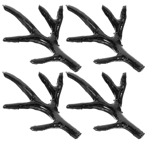 DIKACA 2 Paare Kunststoff Geweih Haarreif Leichtes DIY Haarschmuck für Kostüm Party Fest Dekoration Bruchfestes Schwarzes Rehgeweih Zubehör für Cosplay und Fotoshootings DIKACA 2 Paare Kunststoff Geweih Haarreif Leichtes DIY Haarschmuck für Kostüm Party Fest Dekoration Bruchfestes Schwarzes Rehgeweih Zubehör für Cosplay und Fotoshootings von DIKACA