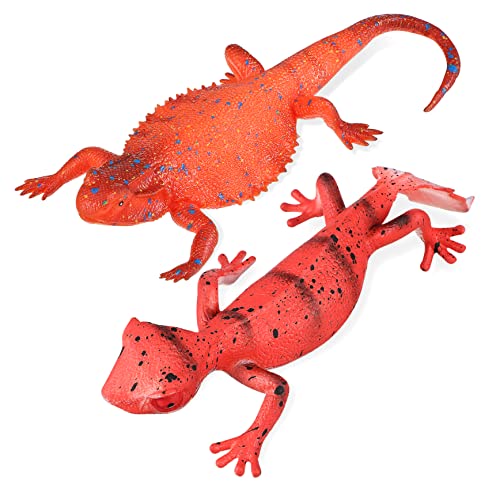 DIKACA 2 Pcs Dekompression Puzzle Reptil Tiere Figuren Landschaft Ornamente Tiere Statuen PVC DIKACA 2 Pcs Dekompression Puzzle Reptil Tiere Figuren Landschaft Ornamente Tiere Statuen PVC von DIKACA