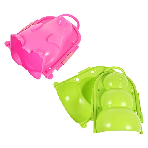 DIKACA 2 STK. Schneeball-Clip Schnee-Schneeball-Maker-Clip-Maker Schneeclip schneekugel Set schneeballmaschinen Clip zum Herstellen von Schneebällen Schneeballklemme Plastik DIKACA 2 STK. Schneeball-Clip Schnee-Schneeball-Maker-Clip-Maker Schneeclip schneekugel Set schneeballmaschinen Clip zum Herstellen von Schneebällen Schneeballklemme Plastik von DIKACA