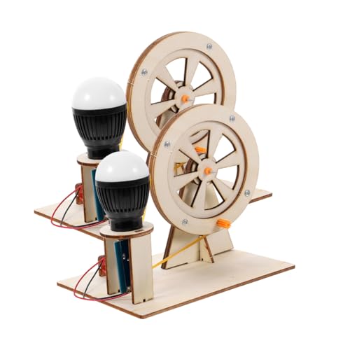 DIKACA 2 Sätze DIY Handkurbel Generator Bausatz aus Holz Lernspielzeug für Technik Modell zur Energieerzeugung Kreatives Experimentierset für Schule und Zuhause Zufällige DIKACA 2 Sätze DIY Handkurbel Generator Bausatz aus Holz Lernspielzeug für Technik Modell zur Energieerzeugung Kreatives Experimentierset für Schule und Zuhause Zufällige von DIKACA