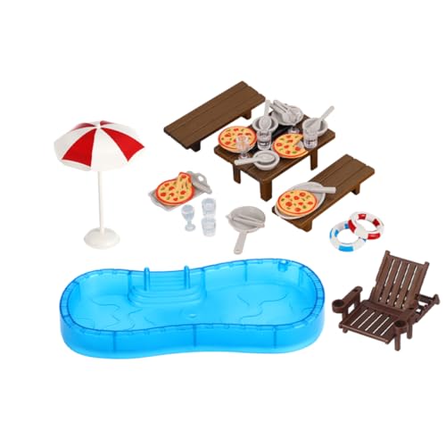 DIKACA 2 Sätze Eingestellt Puppenhaus-Schwimmbad puppenhaus Ausstattung puppenhaus Set Möbel für Mädchen Puppenmöbel Puppenhaus Miniatur DIY-Puppenhaus-Bausatz Plastik DIKACA 2 Sätze Eingestellt Puppenhaus-Schwimmbad puppenhaus Ausstattung puppenhaus Set Möbel für Mädchen Puppenmöbel Puppenhaus Miniatur DIY-Puppenhaus-Bausatz Plastik von DIKACA