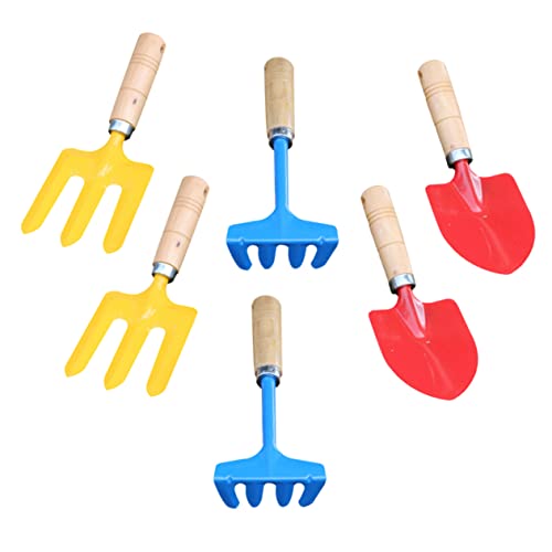 DIKACA 2 Sätze Gartenset Für Gartenarbeit Mini- Gartenspielset Kinderspielzeug Im Freien Schaufel Rechen Blumenschaufel Rostfreier Stahl DIKACA 2 Sätze Gartenset Für Gartenarbeit Mini- Gartenspielset Kinderspielzeug Im Freien Schaufel Rechen Blumenschaufel Rostfreier Stahl von DIKACA