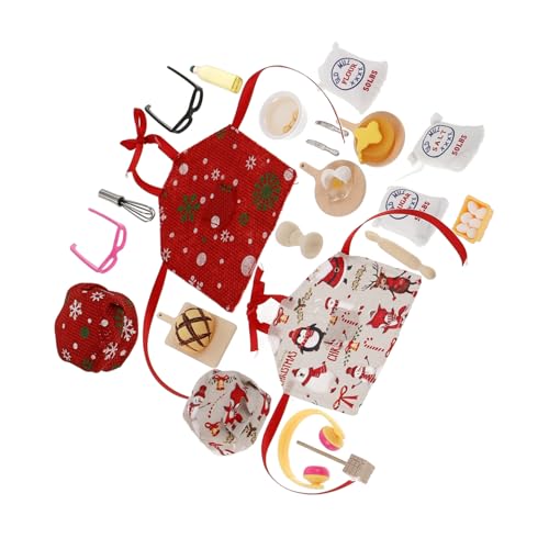 DIKACA Miniatur-backzubehör-Set – Realistische Küchendekoration Für Kinder – 2 Packungen Rollenspiel Für Backfans von DIKACA