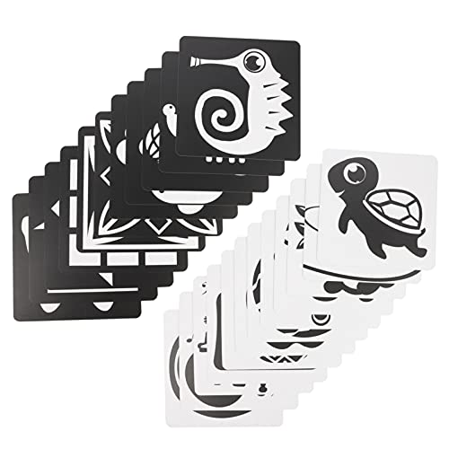 DIKACA 2 Sätze Schwarz-Weiß-Trainingskarte Babykarten frühes pädagogisches hoch spielzeughandys für Babys babyspielzeug Visuelle Stimulationskarten frühe Entwicklungskarten DIKACA 2 Sätze Schwarz-Weiß-Trainingskarte Babykarten frühes pädagogisches hoch spielzeughandys für Babys babyspielzeug Visuelle Stimulationskarten frühe Entwicklungskarten von DIKACA