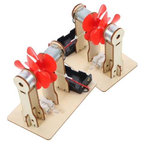 DIKACA 2 Sätze Windgenerator Kit für DIY Material für Experimente Lehrreiche Wissenschaftsprojekte Holzbaukästen Kreativität und Praktischen Fähigkeiten DIKACA 2 Sätze Windgenerator Kit für DIY Material für Experimente Lehrreiche Wissenschaftsprojekte Holzbaukästen Kreativität und Praktischen Fähigkeiten von DIKACA