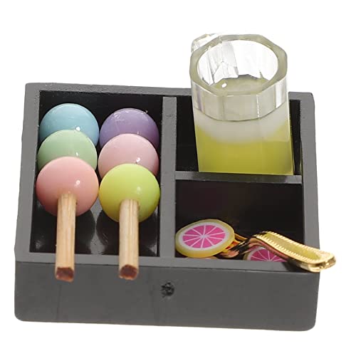 DIKACA 2 Sets Mini -nachmittagstee Modelle Miniatur Ornament Mini House Supply Photo Requisiten DIKACA 2 Sets Mini -nachmittagstee Modelle Miniatur Ornament Mini House Supply Photo Requisiten von DIKACA