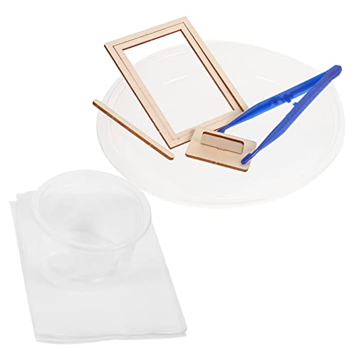 DIKACA 2 Sets Papierherstellung Wissenschafts Und Lernspielzeug Bastelsets Für Anfänger Zahlenraster Schlitze Kleine Bastelanzüge Für Jungen Gerahmter Druckrahmen Papierrahmen DIKACA 2 Sets Papierherstellung Wissenschafts Und Lernspielzeug Bastelsets Für Anfänger Zahlenraster Schlitze Kleine Bastelanzüge Für Jungen Gerahmter Druckrahmen Papierrahmen von DIKACA