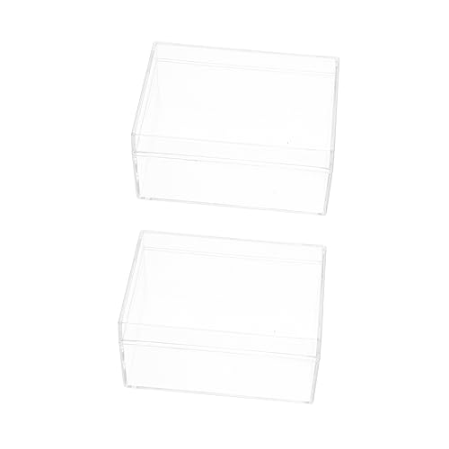 DIKACA 2 Stück Aufbewahrungskiste doppelte Karte Lagerung Spielkartenetui Storage Boxes aufbwahrungs-Box rechteckige Aufbewahrungsboxen Behälter für Pokerkarten Plastik Transparent DIKACA 2 Stück Aufbewahrungskiste doppelte Karte Lagerung Spielkartenetui Storage Boxes aufbwahrungs-Box rechteckige Aufbewahrungsboxen Behälter für Pokerkarten Plastik Transparent von DIKACA