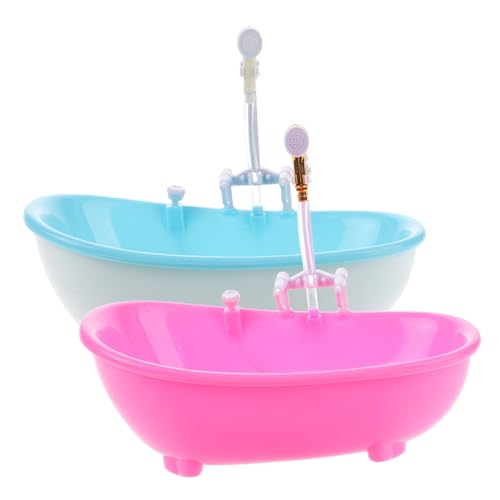 DIKACA 2 Stück Badezimmerbadewanne Mini Badewannenbecher Badewanne Spielzeugbadewanne Plastik Wiederverwendbar DIKACA 2 Stück Badezimmerbadewanne Mini Badewannenbecher Badewanne Spielzeugbadewanne Plastik Wiederverwendbar von DIKACA
