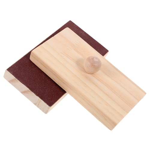 DIKACA 2 Stück Bildungsspielzeug Musikinstrumente Block Sandblöcke für unterrichten Sandblöcke-Instrument hölzerne Castanets Kastagnettenspielzeug Kinderinstrument Beige DIKACA 2 Stück Bildungsspielzeug Musikinstrumente Block Sandblöcke für unterrichten Sandblöcke-Instrument hölzerne Castanets Kastagnettenspielzeug Kinderinstrument Beige von DIKACA