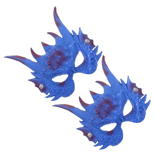 DIKACA 2 Stück Drachenmaske Halloween Kostüme Drachenkostüm Drachenkopfmaske Lustige Tiermaske Realistische Tiermaske Mittelalterliche Maske Drachenrequisite Drachentiermaske Chinesische DIKACA 2 Stück Drachenmaske Halloween Kostüme Drachenkostüm Drachenkopfmaske Lustige Tiermaske Realistische Tiermaske Mittelalterliche Maske Drachenrequisite Drachentiermaske Chinesische von DIKACA