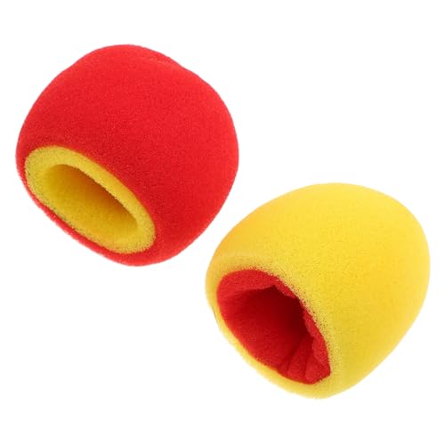 DIKACA 2 Stück Farbveränderter Schwammball Trickspielzeug Aus Schwamm Mit Farbwechsel Mini-schwammkugeln Lustige Spielsachen Party Bag Füllstoffe Kleiner Weicher Ball von DIKACA