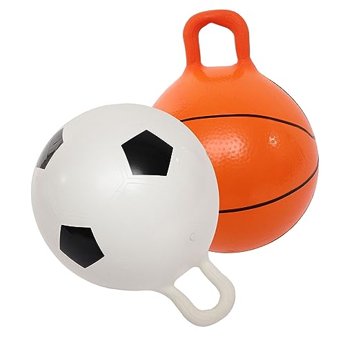 DIKACA 2 Stück Flummi hühner Sport Outdoor Spiele aufnäher Fussball fusselball Kind hüpft federnd Bälle in Basketballform Springball für den Haushalt hüpfend PVC DIKACA 2 Stück Flummi hühner Sport Outdoor Spiele aufnäher Fussball fusselball Kind hüpft federnd Bälle in Basketballform Springball für den Haushalt hüpfend PVC von DIKACA